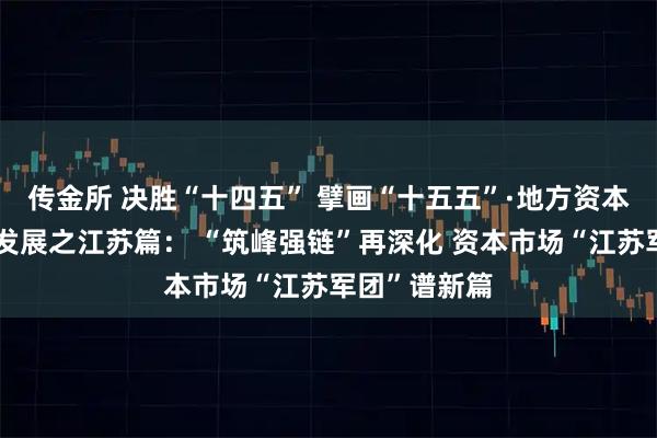 传金所 决胜“十四五” 擘画“十五五”·地方资本市场高质量发展之江苏篇： “筑峰强链”再深化 资本市场“江苏军团”谱新篇